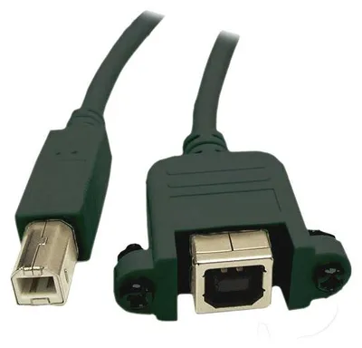 Produktbild von Good Connections USB2.0 Verlängerung A-Einbaub. B 0,5m