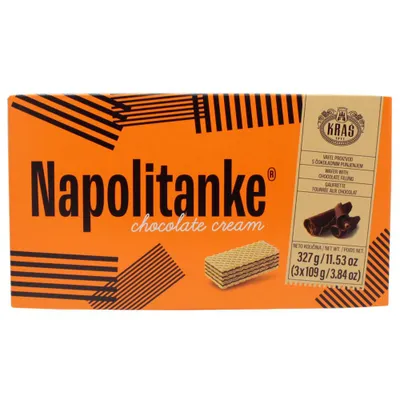 Produktbild von Kras - Napolitanke Chocolate Cream 327g