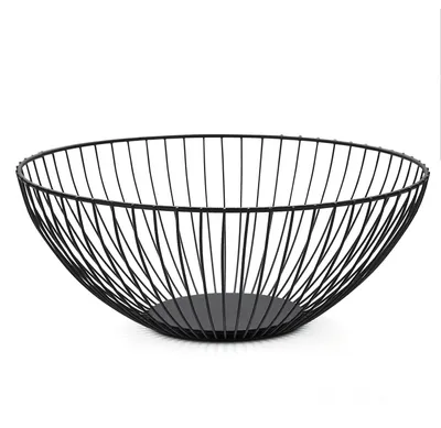 Immagine prodotto di Ciotola di frutta in metallo, ideale per la cucina, multifunzionale ed elegante