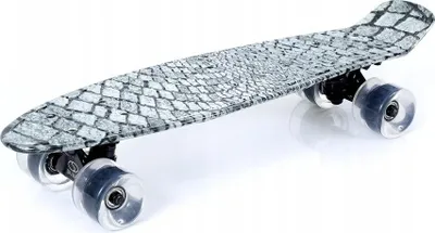 Produktbild von Nils Extreme Pennyboard für Kinder Jugend und Erwachsene –Kinder Skateboard Polypropylen Dec – 56x14 cm - Pennyboard Crude - Dragon
