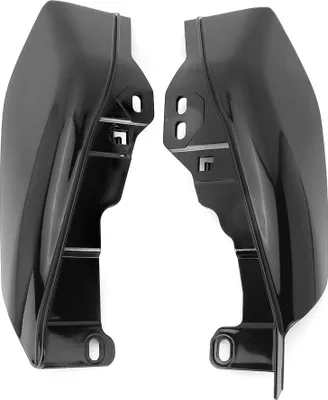 Immagine prodotto di Paracalore moto deflettore aria telaio centrale, adatto per Freewheeler 2017-2019 (nero lucido)