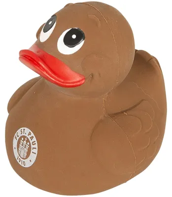 Produktbild von St. Pauli Schwimmente mit Vereinslogo, braun
