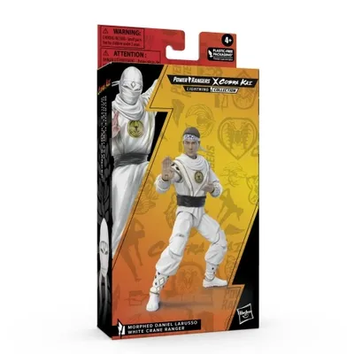 Obrázok produktu pre Hasbro - Power Rangers X Cobra Kai Lightning Collection Morphed Daniel LaRusso White Crane Ranger - Hasbro  - (Spielwaren / Action Figure)