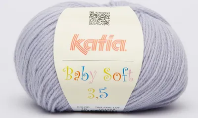 Produktbild von Baby Soft 3.5  von Katia - helles lavendel (10) - 50 g / ca. 160 m Wolle