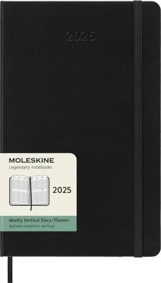 Immagine prodotto di Moleskine 2025 12month Weekly Vertical L – Lingua: Inglese