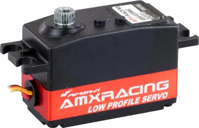 Obrázek produktu pro Amewi Nízkoprofilové servo AMXRacing AM4409MG Nízkoprofilové analogové servo Materiál převodovky: kov (28995)