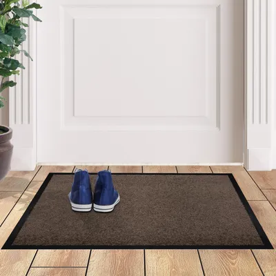 Produktbild von Furni24 Schmutzfangmatte Fußmatte 120 x 180 cm Beige – Rutschfeste & Waschbare Türmatte für Innen & Außen
