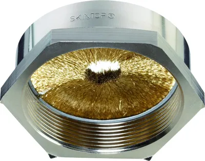 Produktbild von LAPP Erdungsverschraubung M32x1,5 Messing (CuZn) vernickelt Gewindelänge 12,0mm - 1 Stück