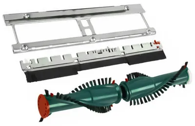 Produktbild von McFilter Reperaturset geeignet für Vorwerk EB 350/351 Elektrobürste mit Bodenblech, Bürsten, Frontbürste