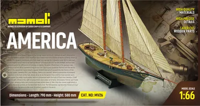 Obrázek produktu pro Krick America Bausatz 1:66 Mamoli