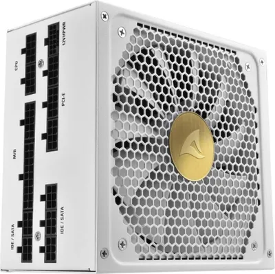 Produktbild von REBEL P30 Gold 1000W ATX3.0 (weiß, 1x 12VHPWR, 4x PCIe, Kabel-Management, 1000 Watt)
