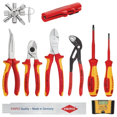 Produktbild von KNIPEX 00 20 90 V01 Erweiterungsset Elektro 1 10-teilig