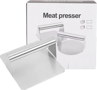 Obrázek produktu pro INF Nerezový lis na maso – hamburger Smasher a výrobník hamburgerů
