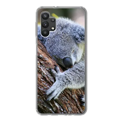 Produktbild von MuchoWow® Handyhülle Schutzhülle Hülle für Samsung Galaxy A32 5G Koala - Baum - Schlaf - Kinder - Jungen - Mädchen Silikon Softcase Handy Hülle - Softcase