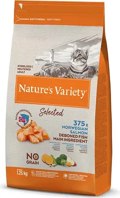 Productafbeelding van NATURE'S V, geselecteerde kattenvoer voor volwassen katten, 1,25 kg (NDR)