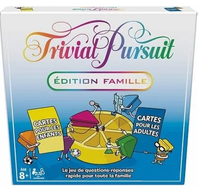 Image de Trivial pursuit famille - hasbro - e1921 - jeu de questions / reponses
