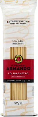 Produktbild von 12x Il Grano Di Armando Lo Spaghetto Italienischer Weizen Bronze gezeichnet 100% Italienische Pasta 500g