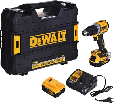 Zdjęcie produktu dla DEWALT Wiertarko-wkrtarka 18V 2x5.0Ah BL TSTAK DCD805P2T