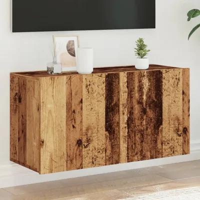 Immagine prodotto di Maison Exclusive - Mobile TV effetto legno antico 80x30x41 cm