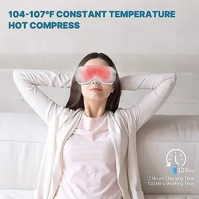 Immagine prodotto di Massaggiatore oculare a compressione termica e musica Bluetooth