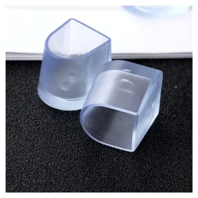 Produktbild von Rutschfeste PVC Absatzschoner Größe L für High Heels, 12 Stück, transparent zum Schutz und zur Geräuschreduzierung bei Partys und Hochzeiten im Freien