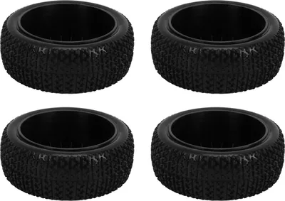 Obrázek produktu pro 4ks 1/8 RC Truck pneumatiky Pneumatiky gumových kol Příslušenství Náhrada pro HPI RC Off Road Vehicle Black