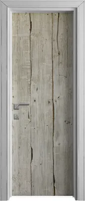 Produktbild von Tür Selbstklebende 70x210 cm Türfolie Türtapete Klebefolie - Weiß Holz