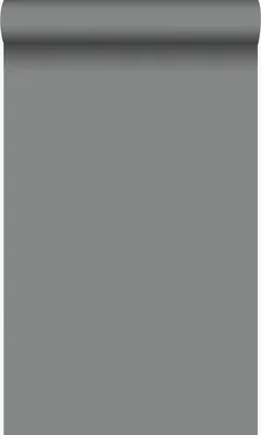 Produktbild von Origin Wallcoverings Tapete Uni Dunkelgrau 53 cm x 10.05 m