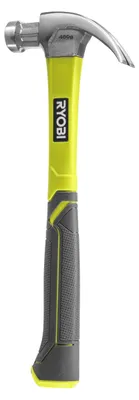 Zdjęcie produktu dla Ryobi RHHCC450 Zakrzywiony młotek ciesielski z włókna szklanego, 450 g