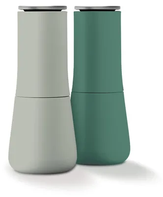 Zdjęcie produktu dla Joseph Joseph - Zestaw 2 młynków do soli i pieprzu Milltop Sage