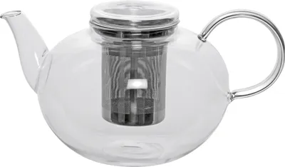 Zdjęcie produktu dla LEONARDO 030527, Czarny, Przezroczysty, Szkło, 2 l, Stal nierdzewna, 230 mm, 185 mm