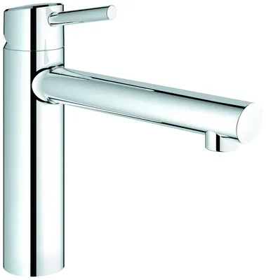 Obrázek produktu pro GROHE Concetto, Standardní, Chrom, Kov, Páková rukojeť, Samostarný, 1/2"