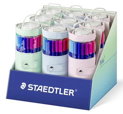 Imagen del producto de STAEDTLER® 323 PC20P: Set de 20 rotuladores de fibra triplus color, material rPP