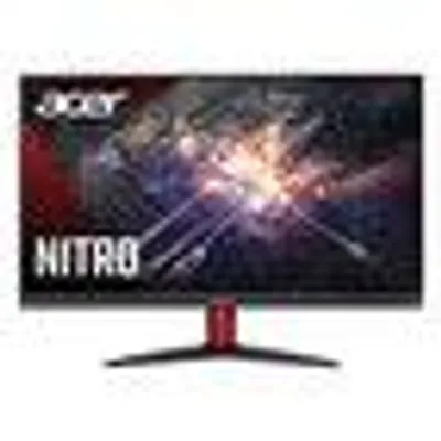 Produktbild von Acer Nitro KG2 KG242Y E, 60,5 cm (23.8"), 1920 x 1080 Pixel, Full HD, LCD, 1 ms, Schwarz, Rot