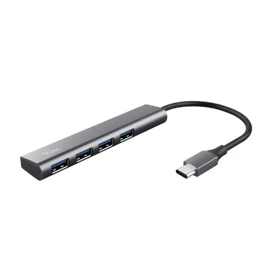Image de Trust Halyx USB 3.2 Gen 1 (3.1 Gen 1) Type-A 5 Mbit/s Gris (24948)