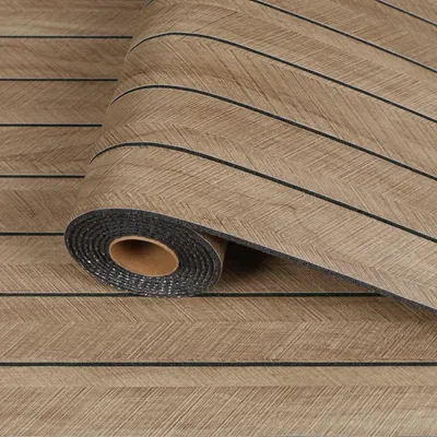 Produktbild von Solidchoice – Wandbekleidung mit Holzoptik im Fischgrätmuster für die Wandgestaltung