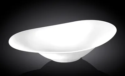 Zdjęcie produktu dla Taca do serwowania Wilmax 30,5 x 21 cm, porcelanowa, biała WL-992769/A
