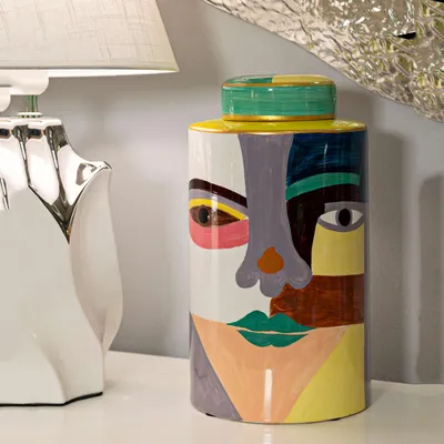 Produktbild von Baroneka - Vase, Mehrfarbig, Modernes Design