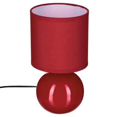 Obrázok produktu pre ATMOSFÉRA Lampa keramická sivá H25, svetlosivá, D. 13 x V. 25 cm - Atmosféra