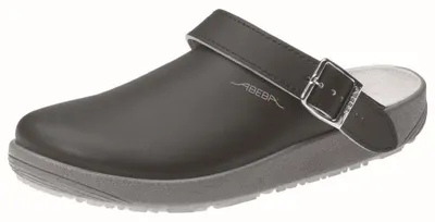 Produktbild von Abeba Berufsschuhe rubber OB Clog schwarz CE SRC