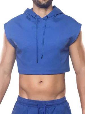 Produktbild von Supawear Cropped Hoodie Blue L