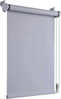Produktbild von Thermo-Verdunkelungsrollo Grau 40x130cm, Klemmfix