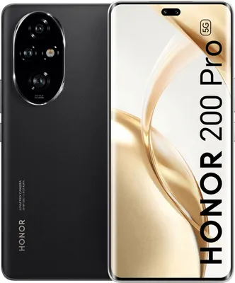 Obrázek produktu pro Honor 200 Pro 5G 512 GB Dual-Sim Černá barva Neu