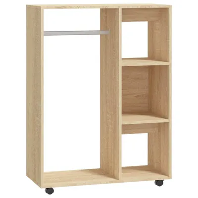 Obrázek produktu pro Šatní skříň dub sonoma 80 x 40 x 110 cm kompozitní dřevo