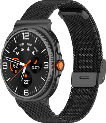 Obrázok produktu pre Pre Samsung Galaxy Watch 8 / 8 Classic xDfind Náhradný remienok z nehrdzavejúcej ocele Mesh Black