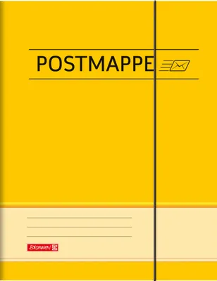 Produktbild von BRUNNEN Sammelmappe Postmappe DIN A4 gelb