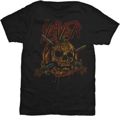 Produktbild von Slayer Skull Pumpkin Black M T-Shirt