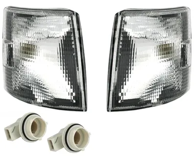 Für VW T4 1990-2003 Frontblinker Blinker Schwarz Weiß LINKS + RECHTS in der Farbe Schwarz von AD TUNING GmbH & Co. KG