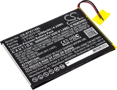 Produktbild von TECHTEK Akku Kompatibel mit [SmarTab] ST7150 Ersetzt GSP3070100