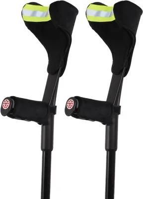 Imagen del producto de Almohadillas para muletas de antebrazo, color , para codos, 1 par, protectores para muletas